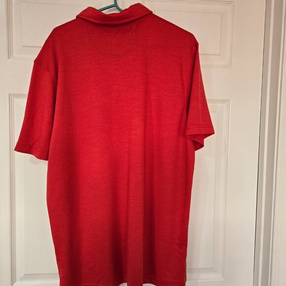 Washington Senators Men's Majestic SS 2 Button Polo Shirt Poly Red Sz 2XL NWT - Picture 5 of 7